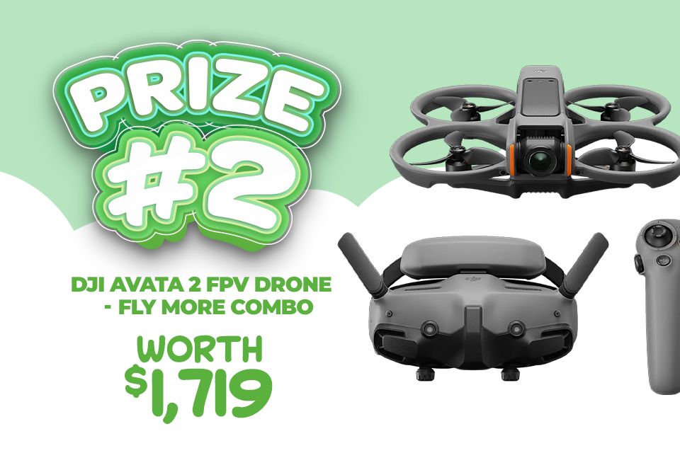 Week 2 Prize: DJI Avata 2 FPV Drone - Fly More Combo